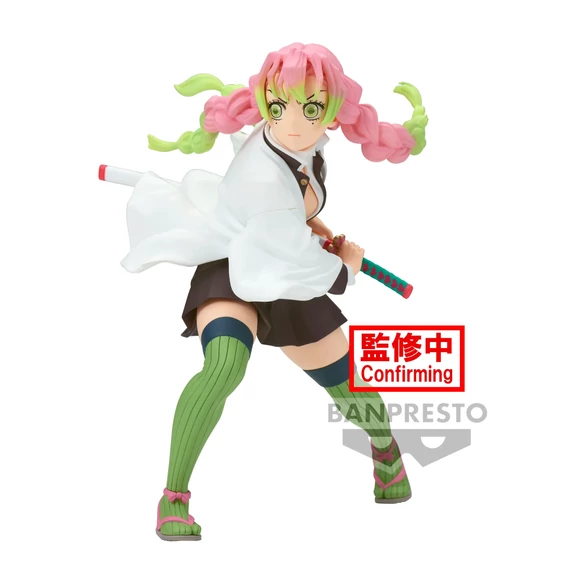 Demon Slayer Kimetsu no Yaiba Vibration Stars Limited Szobor - Mitsuri Kanroji 13 cm
