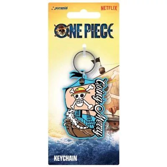 One Piece Gumi Kulcstartó - The Going Merry
