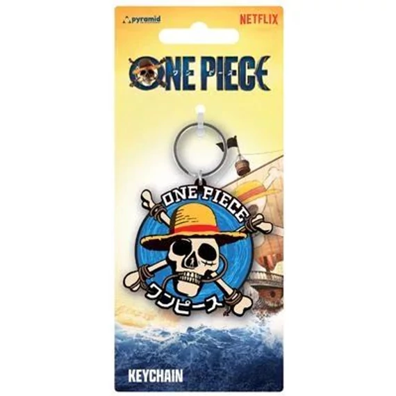 One Piece Gumi Kulcstartó - Straw Hat Crew Icon