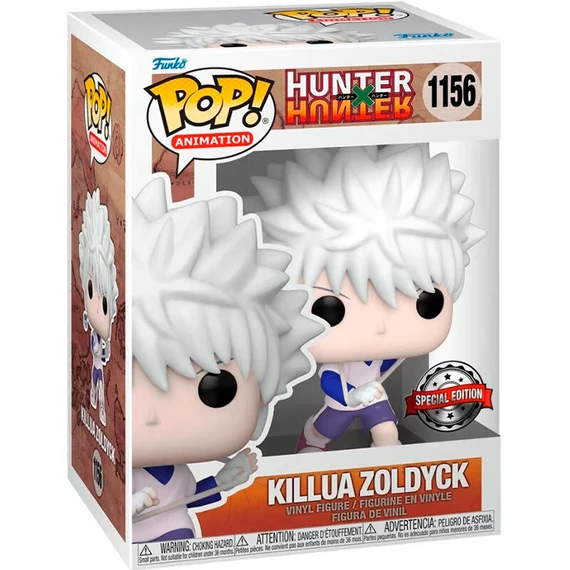 Hunter x Hunter Funko POP! Animation Figura - Killua Zoldyck w/ Yo-Yo 9 cm #1156