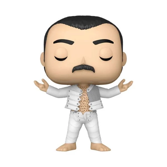 fk75375 Queen Funko POP! Rocks Vinyl Figura - Freddie Mercury (I was born to love you) 9 cm #375