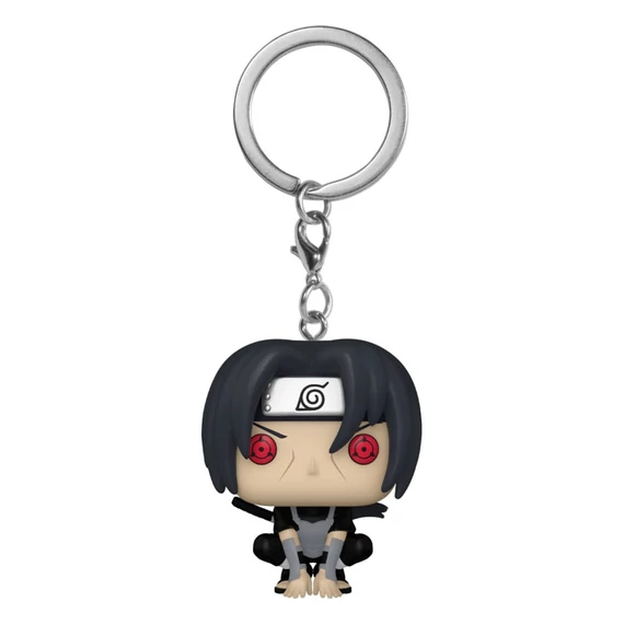 Naruto Shippuden Funko Pocket POP! Kulcstartó - Itachi Uchiha (Moonlit) 4 cm fk75554