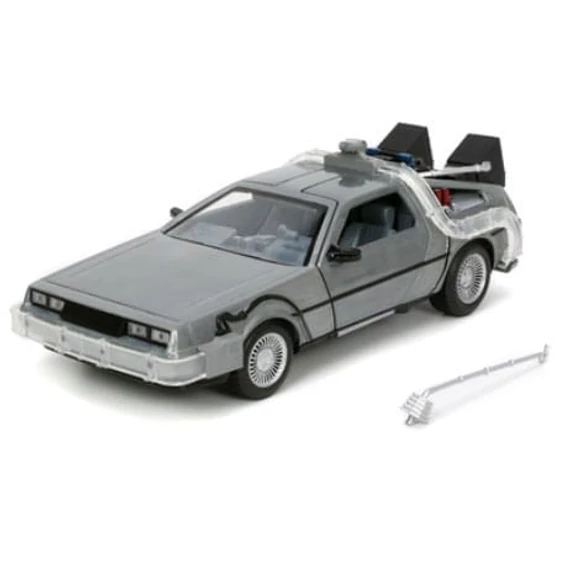 jada253255038 Back to the Future Diecast Model 1/24 - ´81 DeLorean LK Coupe Time Machine