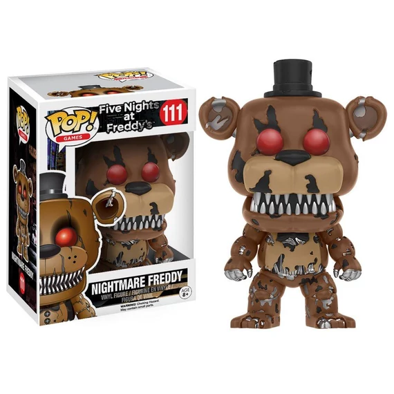 Five Nights at Freddy's Security Breach POP! Games Vinyl Figura - Nightmare Freddy 9 cm #111