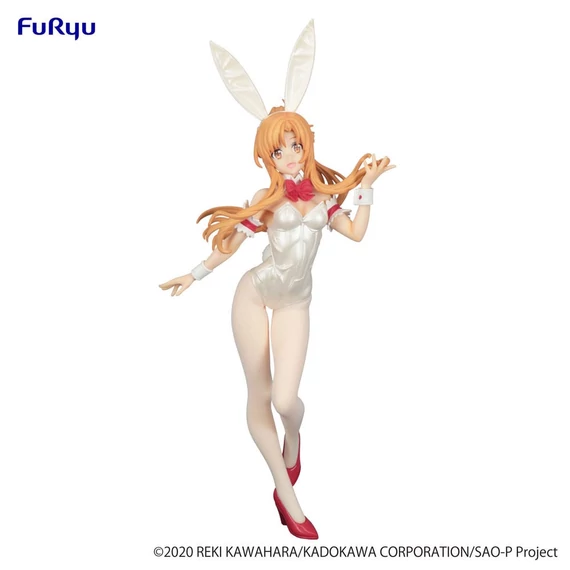 Sword Art Online BiCute Bunnies PVC Szobor - Asuna White Pearl Color Ver. 30 cm