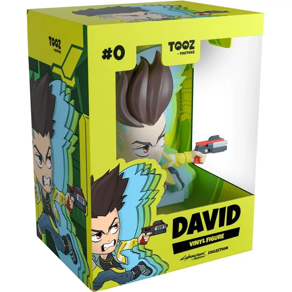 Cyberpunk Edge Runners Vinyl Figura - David 11 cm