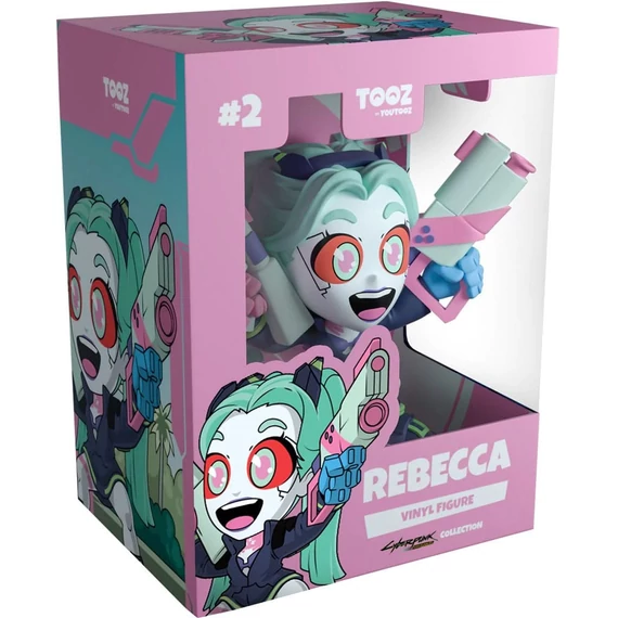 Cyberpunk Edge Runners Vinyl Figura - Rebecca 10 cm