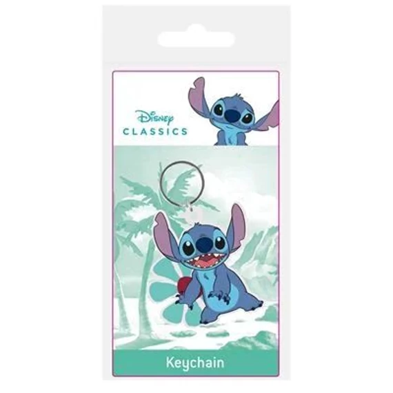 Lilo & Stitch PVC Kulcstartó - Stitch Smile