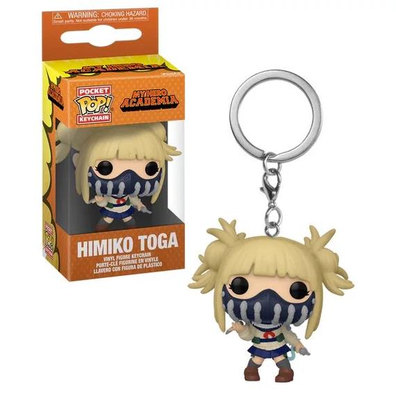 My Hero Academia Pocket POP! Kulcstartó - Himiko Toga w/Face Cover