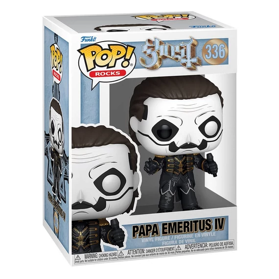 Ghost POP! Rocks Vinyl Figura - Papa Emeritus IV 9 cm (Cardinal Copia) #336
