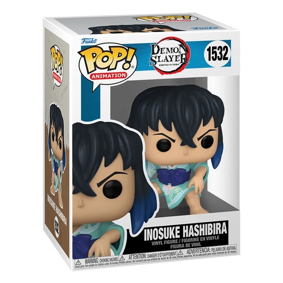 Demon Slayer Funko POP! Animation Figura - Inosuke (Kimono) 9 cm #1532