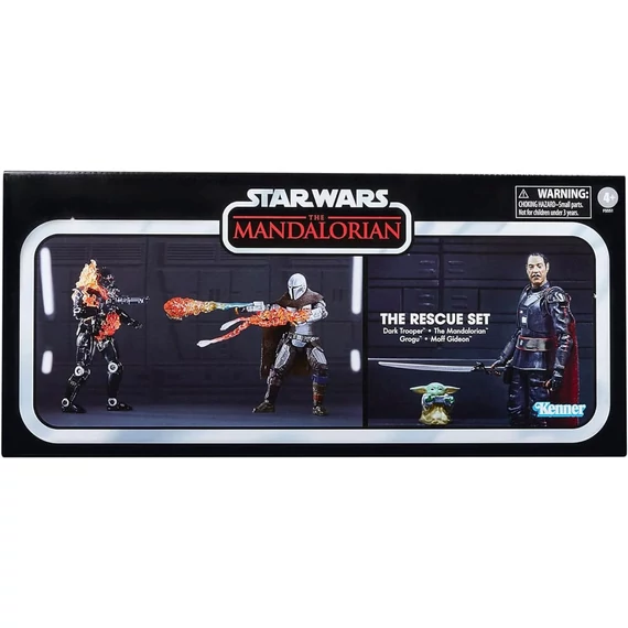 Star Wars: The Mandalorian Vintage Collection Akciófigura - The Rescue Set Multipack 10 cm