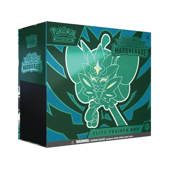 Pokémon TCG Scarlet & Violet 6 - Twilight Masquerade Elite Trainer Box *Angol nyelvű*