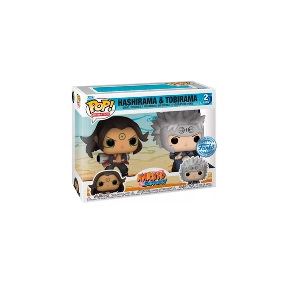 Naruto Shippuden POP! Animation Vinyl Figurák - Hashirama & Tobirama 9 cm