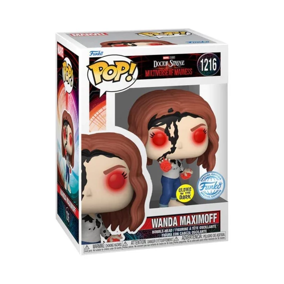 Doctor Strange in the Multiverse of Madness POP! Marvel Vinyl Figura - Wanda Maximoff (Earth-838) 9 cm #1216 (Exclusive)