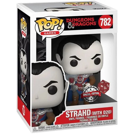 Dungeons & Dragons with Dice Funko POP! Vinyl Figura - Strahd 9 cm #782 (Special Edition)