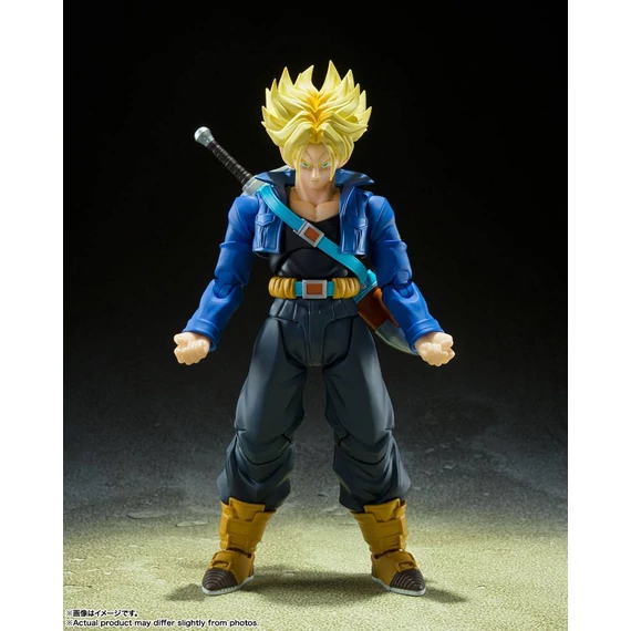 Dragon Ball Z S.H. Figuarts Akciófigura - Super Saiyan Trunks (The Boy From The Future) 14 cm