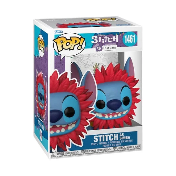 Stitch Costume Funko Disney POP! figura - Stitch as Simba 9 cm #1461