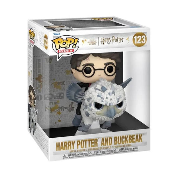 Harry Potter and the Prisoner of Azkaban POP! Rides Deluxe Vinyl Figura - Harry & Buckbeak 13 cm #12