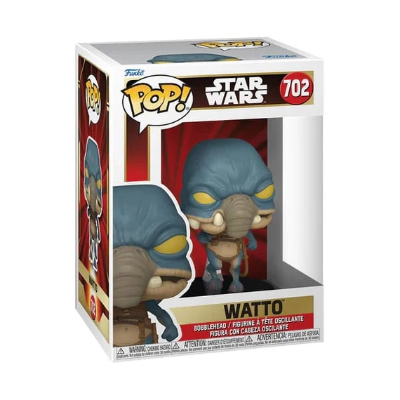 Star Wars: The Phantom Menace Anniversary Funko POP! Vinyl Figura - Watto 9 cm #702