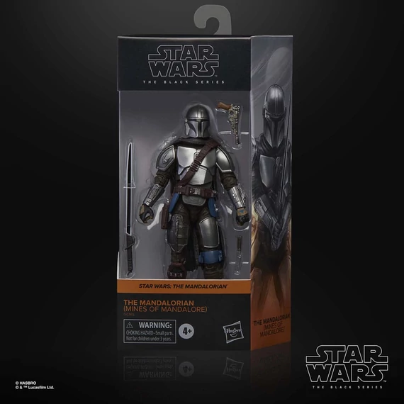 Star Wars: The Mandalorian Black Series Akciófigura - Mando (Mine of Mandalore) 15 cm