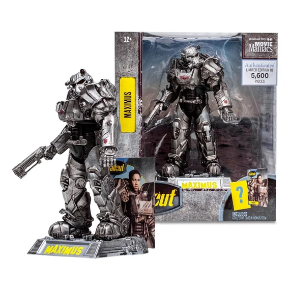 Fallout Movie Maniacs Akciófigura - Maximus 15 cm