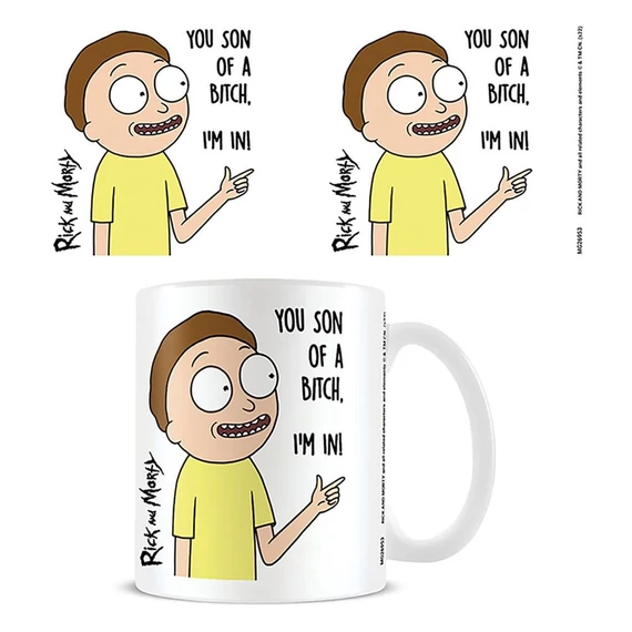 Rick and Morty Bögre - Son of a B*tch
