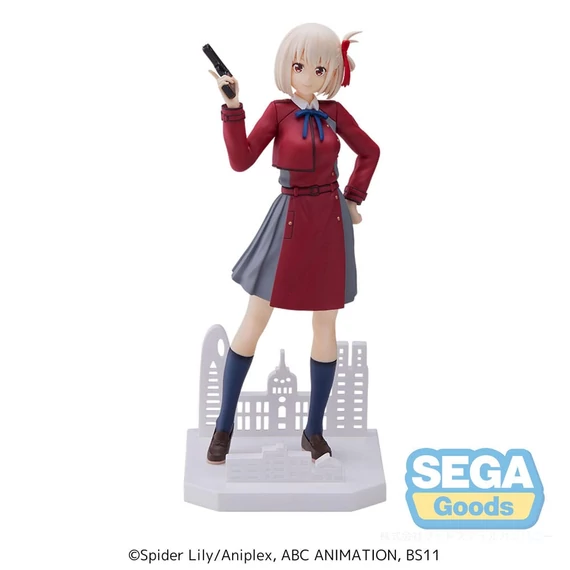 Lycoris Recoil Luminasta PVC Szobor - Chisato Nishikigi 19 cm