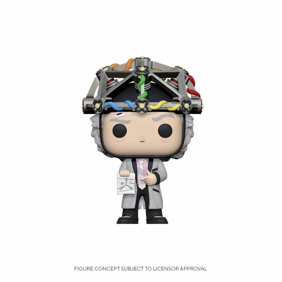Back to the Future Funko POP! Figura - Doc w/Helmet 9 cm #959