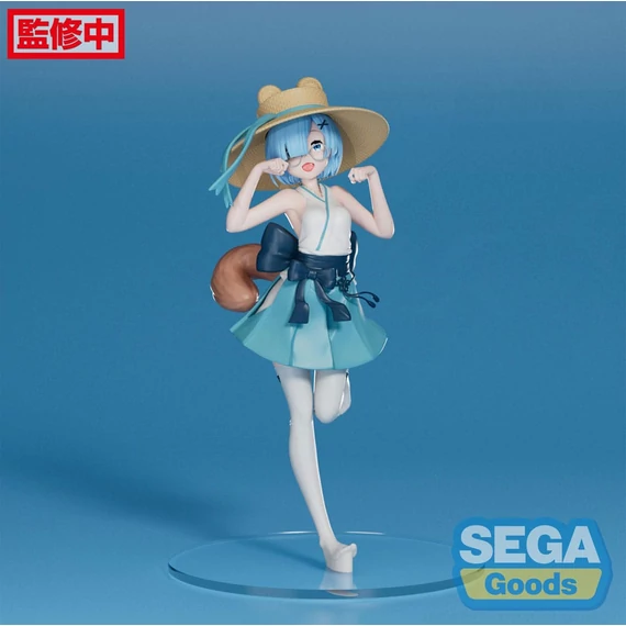 Re:Zero Starting Life in Another World Luminasta PVC Szobor - Rem Pom Poko Raccoon Dog 18 cm