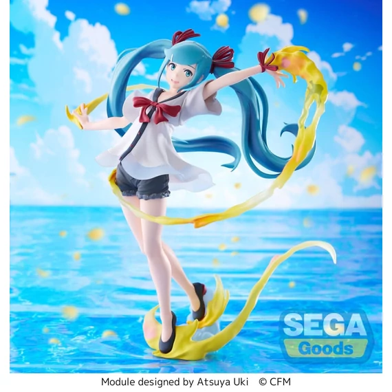Hatsune Miku: Project DIVA MEGA39&apos;s Luminasta PVC Szobor - Hatsune Miku Shiny T.R. 22 cm
