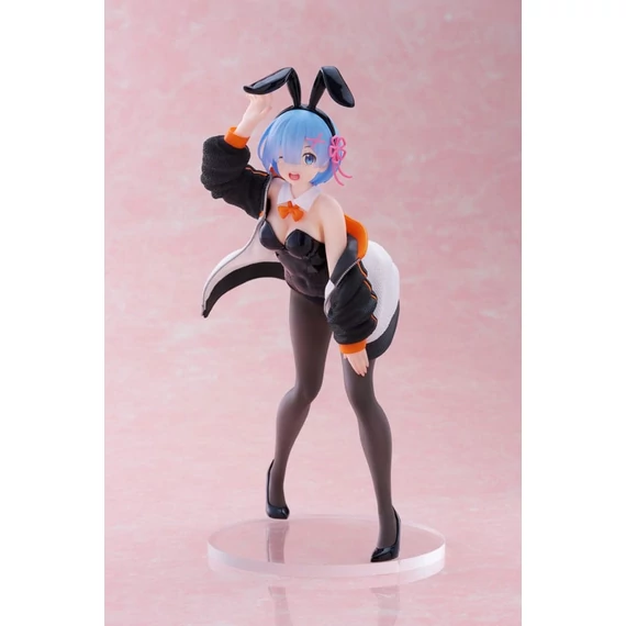 Re:Zero Starting Life in Another World Coreful PVC Szobor - Rem Jacket Bunny Ver.