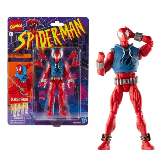 Spider-Man Marvel Legends Akciófigura - Scarlet Spider 15 cm