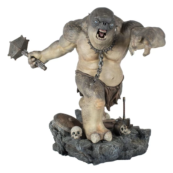 Lord of the Rings Gallery Deluxe PVC Szobor - Cave Troll 30 cm
