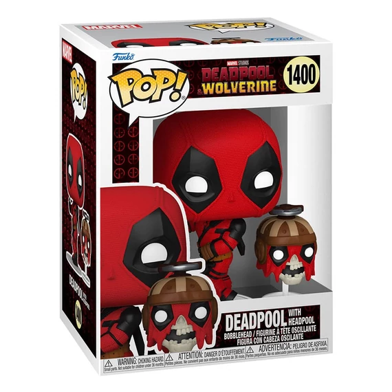 Deadpool 3 POP! & Buddy! Vinyl Figura - Deadpool w/Headpool 9 cm #1400