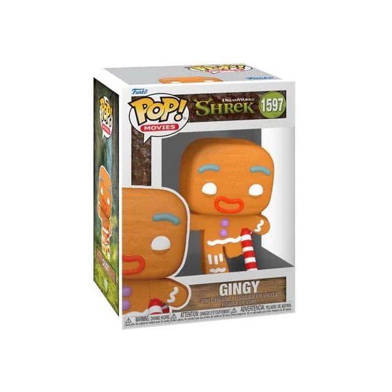 Shrek 30th Anniversary Funko POP! Movies Vinyl Figura - Gingerbread Man (Gingy) 9 cm #1597