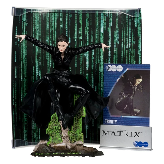 Matrix Movie Maniacs Akciófigura - Trinity 15 cm