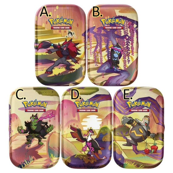 Pokemon Scarlet & Violet 6.5 TCG: Shrouded Fable Mini Tins