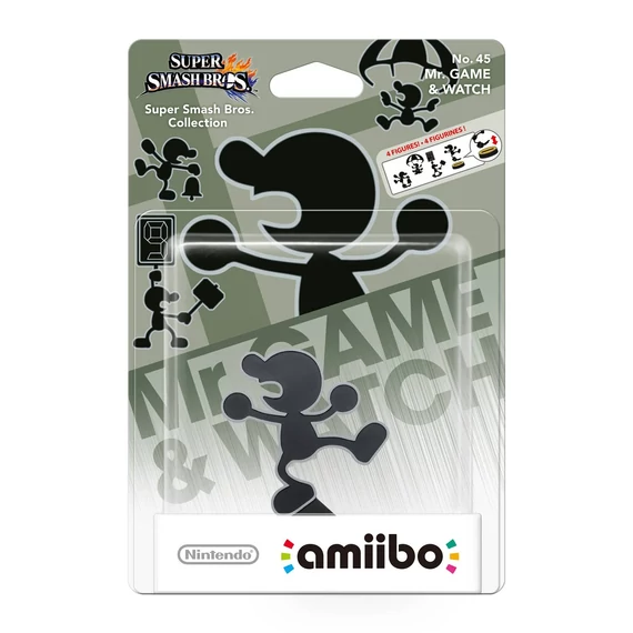 Super Smash Bros. Collection – Mr. Game &amp; Watch amiibo