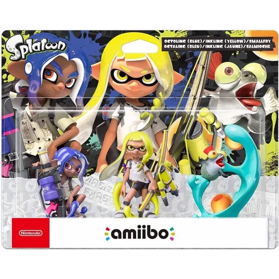 Splatoon 3 3-Pack amiibo