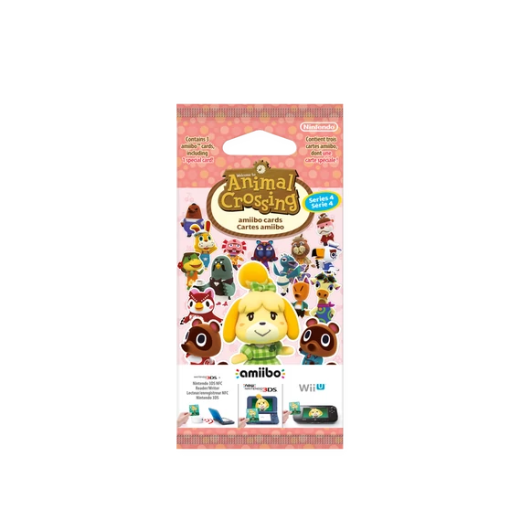 Animal Crossing amiibo Card Pack Series 4