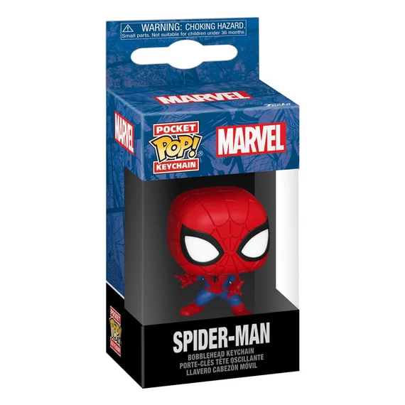 Marvel Pocket POP! Vinyl Kulcstartó - New Classics - Spider-Man 4 cm