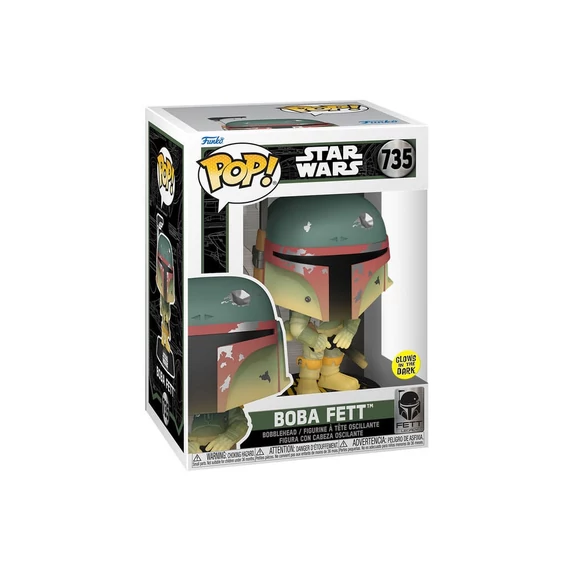 Star Wars: Fett Legacy POP! Vinyl Figura - Boba Fett (GITD) 9 cm #735