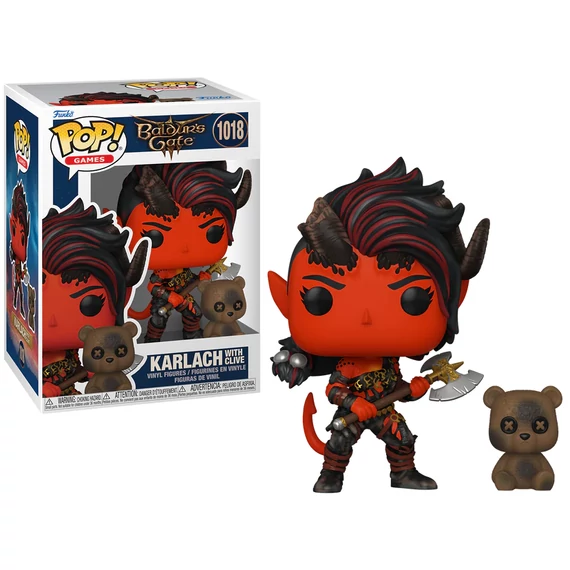 Baldur&apos;s Gate 3 - POP! Games Figura - Karlach & Clive 9 cm #1018