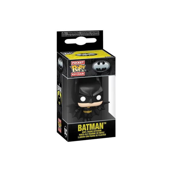 Batman 85th Anniversary POP! Vinyl Kulcstartó - Batman (Soaring) 4 cm