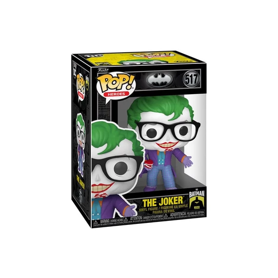 Batman 85th Anniversary POP! Movies Vinyl Figure The Joker w/Teeth 9 cm #517