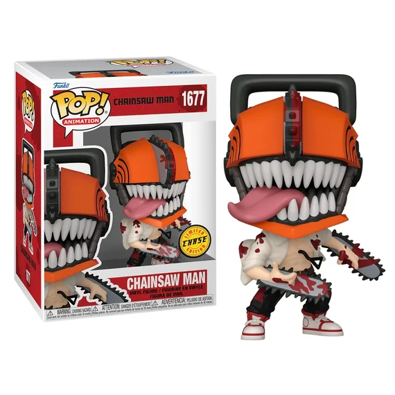 Chainsaw Man POP! Figura - Chainsaw Man #1677 (CHASE)