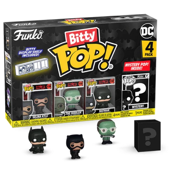 Batman 85th Anniversary Bitty POP! Figurák - Catwoman 2.5cm