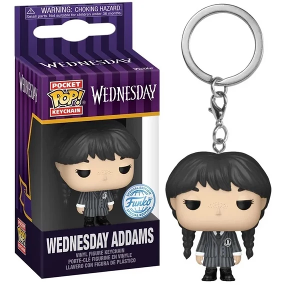 Wednesday Pocket Pop Kulcstartó - Wednesday