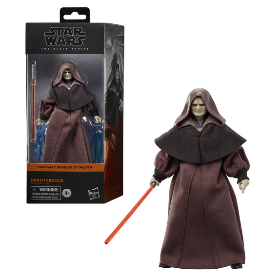 Star Wars: Revenge of the Sith Black Series Akciófigura - Darth Sidious 15 cm